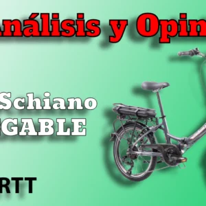 Análisis y opiniones F.lli Schiano E-Star 20 Pulgadas Bicicleta electrica Plegable