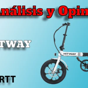 Análisis y opiniones HITWAY Bicicleta Eléctrica Plegable, 16"×2.5"