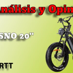 Análisis y opiniones JANSNO Bicicleta Eléctrica 20" x 4.0