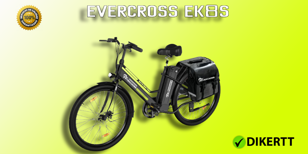 Evercross EK8 bicicleta eléctrica para adultos