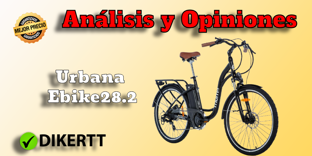 Análisis y opiniones Moma Bikes Bicicleta Eléctrica Urbana Ebike28.2