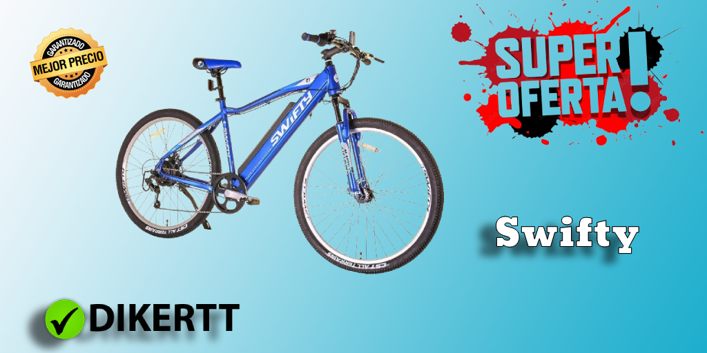 mejor oferta Swifty Bicicleta eléctrica todo terreno