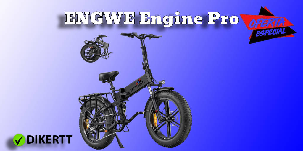 Análisis y opiniones ENGWE Engine Pro Bicicleta Electrica Plegable | 20'' * 4.0"