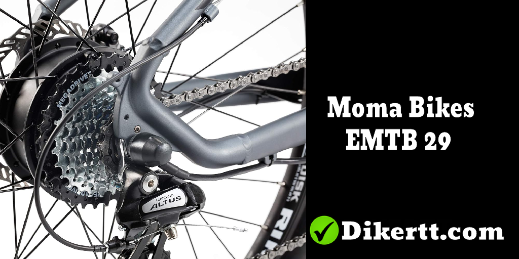 Bicicleta eléctrica Moma Bikes EMTB 29 pulgadas